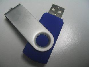 Eslabón giratorio 1GB, 2GB, 4GB, 8GB, memoria USB del metal 16GB compatible con la PC AT-027
