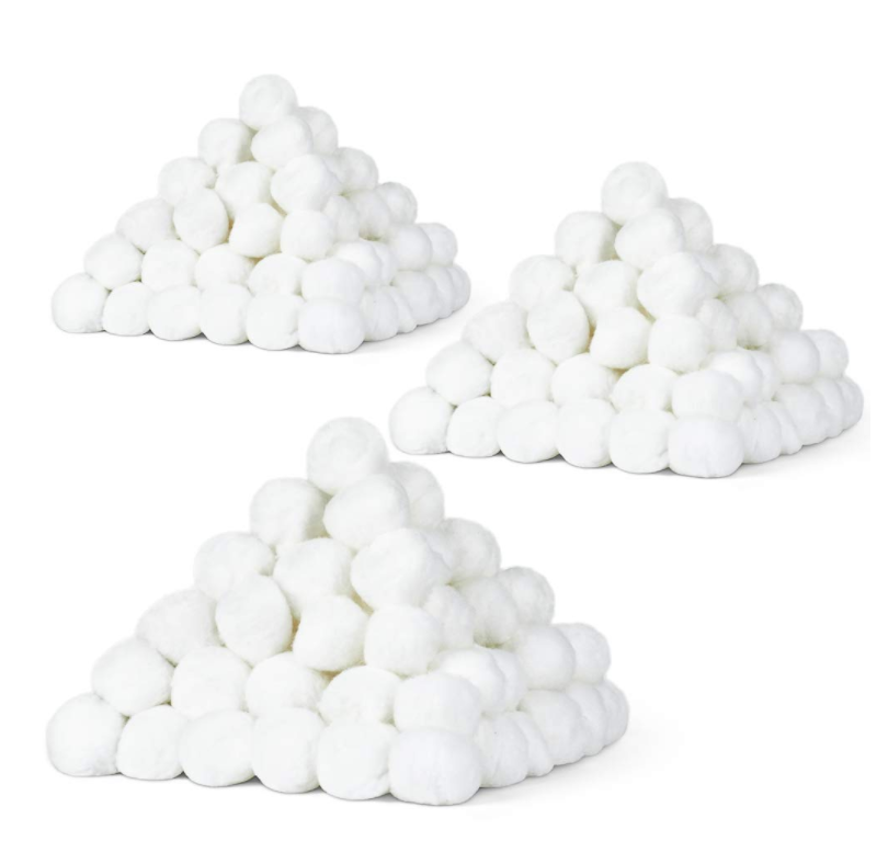 Versatile Medical Cotton Ball Round Absorbent Cotton Balls Disposable