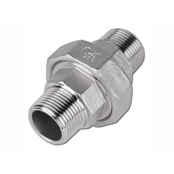 Flat PTFE Seal Male/ Male BSP Thread SS 304 Stainless Steel Union