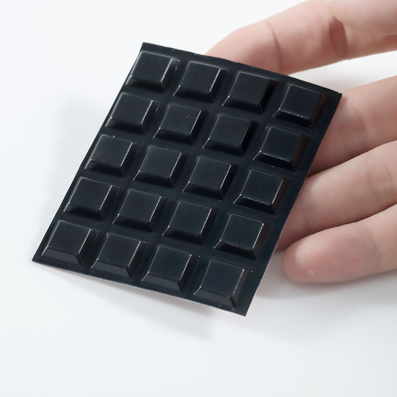 Anti Slip Silicone Adhesive Pad Waterproof Self Adhesive Flat Rubber Sealing Rings