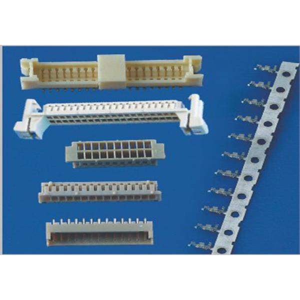Dual Row Circuit Board Wire Connectors With 1.25mm Pitch Wire To Board Type Housing