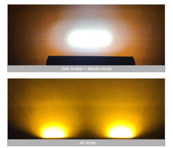 22 Inch 342W Amber White Led Driving Light Bar For Car 12V 24V 4x4 Offroad Trucks ATV 4WD SUV Combo Beams Fog Lamp Work