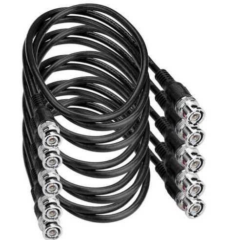 1m Length PVC Jacket BNC CCTV Video Cable for CCD Security Camera DVR Coax Wire System