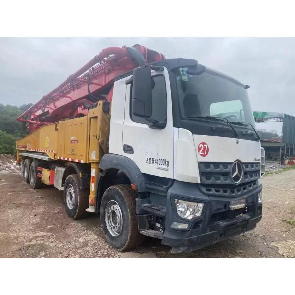 2020 Model Used Concrete Pump Truck 56 Meters Benz Chassis Sany 1400 Working Hours