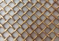 o fechamento do fio de 0.02-2.0mm frisou o metal arquitetónico Mesh Brass Bronze Velp