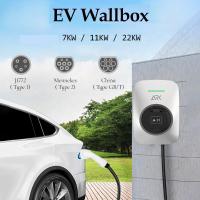 Type de Wallbox - 2 station de charge du chargeur EV de voiture de la prise EV de type 1 7kW 32A
