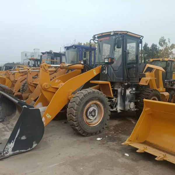 5500 кг рабочая масса Используемые Liugong 820TE 820H колесные погрузчики 10 тонн мощность