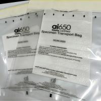Sac 250mm x 300mm de transport de spécimen encoché par 4 d'AI 650