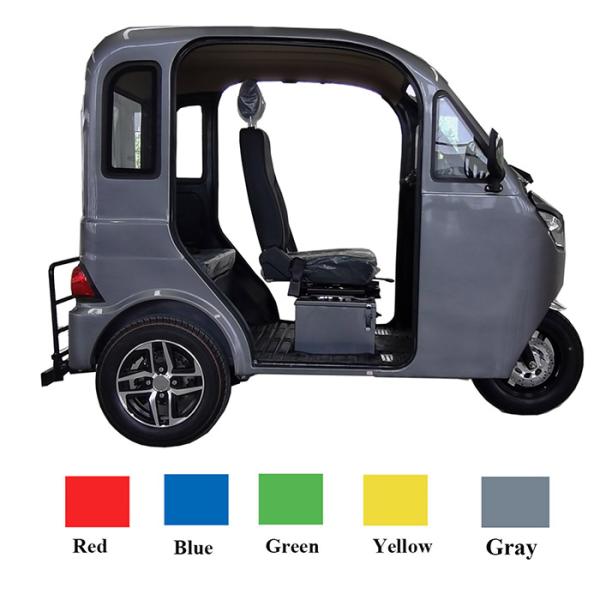 1500W 3 Seaters Passenger Electric Tricycle For Handicapped Elderly