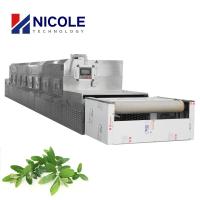 CE dos SS 304 Olive Leaf Drying Machine Microwave do túnel aprovado