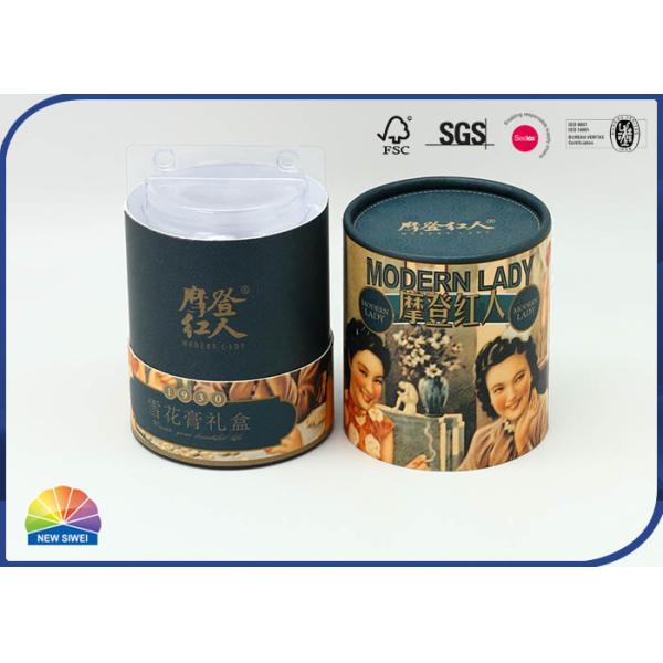 Подарок коробки трубки Eco дружелюбный 157gsm Chrome бумажный упакованный вокруг коробки