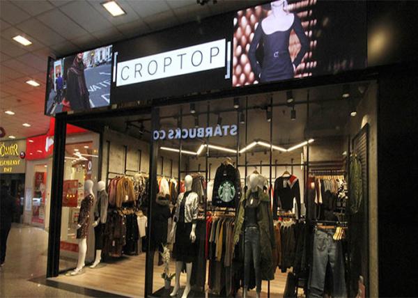 Indoor Fixed Led Billboard Display P2.6 Window Shop Advertising Slim LED Panel