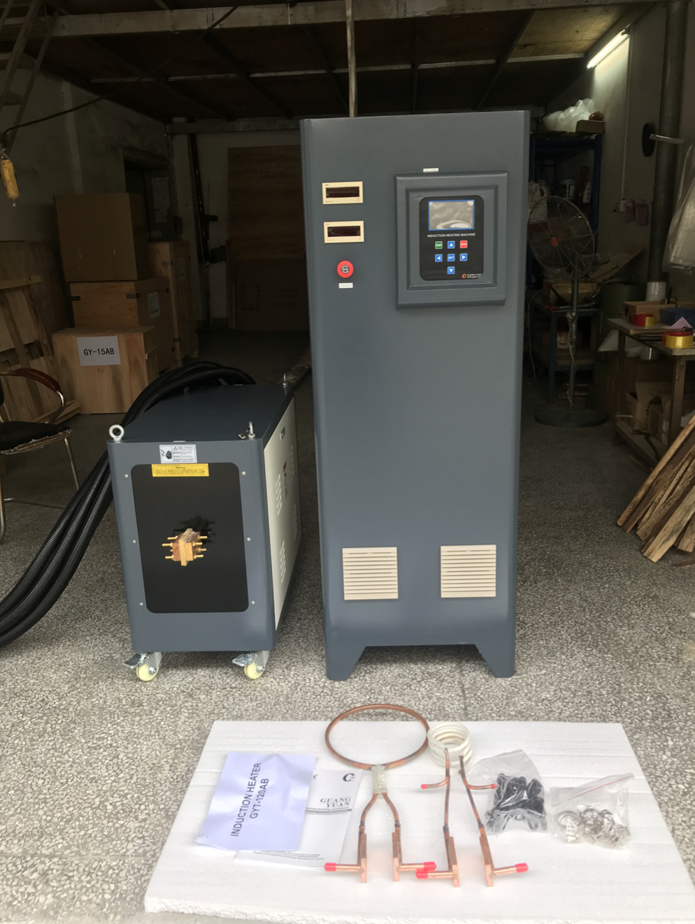 IGBT Control Induction Heating Machine Energy Saving For Square Socket Harden