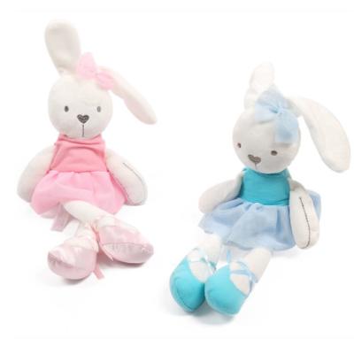 Rabbit Kids Plush Toys Holding Comforting Baby Sleeping Bunny Doll
