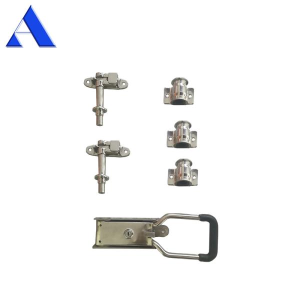 Stainless Steel Door Locking Gear for Reefer Truck Trailer Door Handle Lock and Refrigerated Truck Accessories