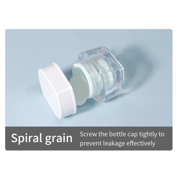 Material de tapa MS Botella cosmética sin aire de 150 ml 200 ml 250 ml Recargable Resistente de lujo Botella de bomba sin aire con bomba