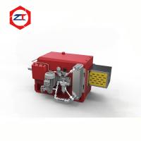Extrusora de parafuso duplo tipo caixa de engrenagens de alta precisão 1500 rpm Caixa de engrenagens de saída dupla para máquina de extrusão de plástico