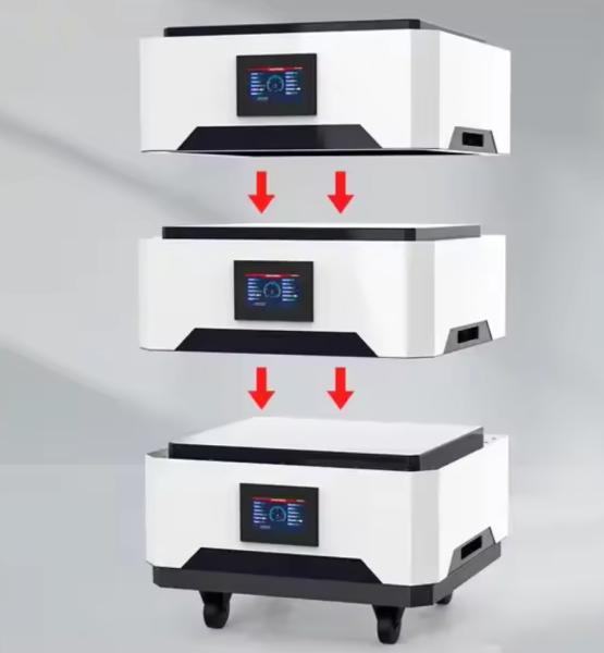 48V Stackable Solar Battery Pack 100Ah LiFePO4 Energy Storage Battery