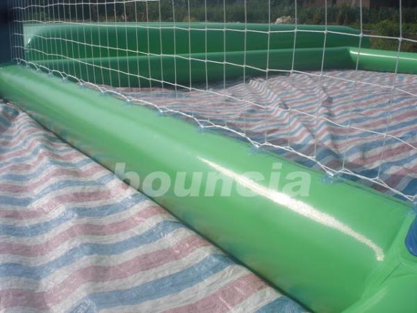 Corte de voleibol inflável da água de encerado Anti-UV do PVC de 0.9mm para jogos do esporte de água