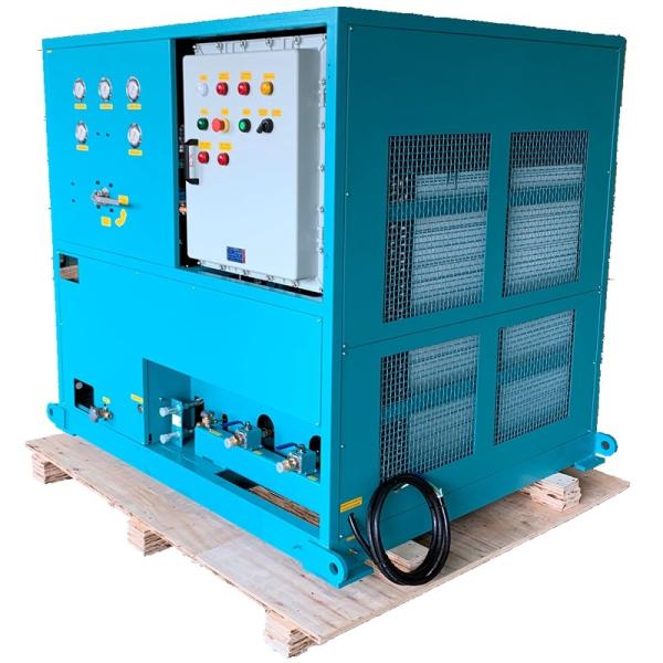 Máquina de recuperação de freão de fábrica OEM máquina de recarga de gás de carregamento de óleo menos ac 25HP máquina de recuperação de gás de tanque de velocidade rápida