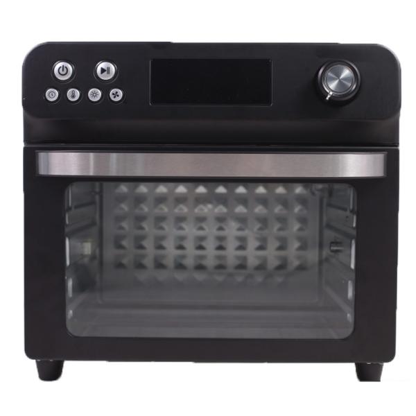 24L 12L Air Fryer Ovens Kitchen Cooking Appliance Stainless Steel Electric Retro Large Capacity Glass