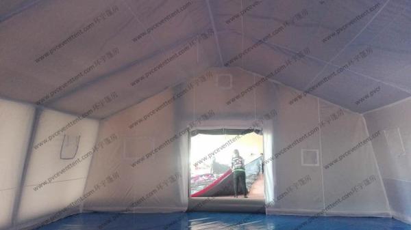 White PVC Outdoor Event Tent , Easy Installed Inflatable Large Tents For Outdoor Events