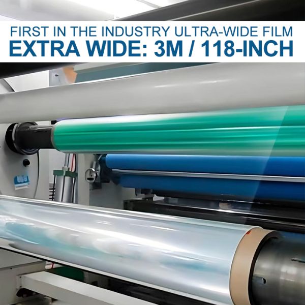 3m Width Security Window Film Seamless 118 Inch Commercial Architectural Tint