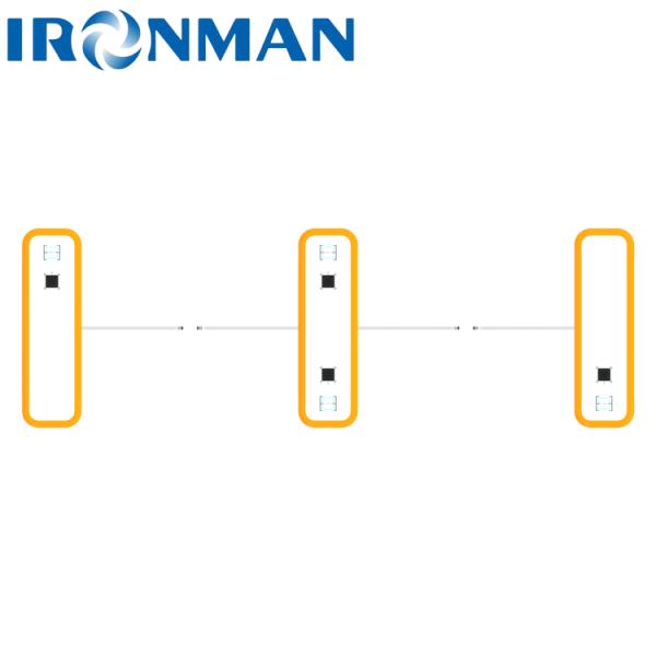 Compact Swing Gate Turnstile With Clear Direction Guide High Cost Effectiveness For Office Building Entry Control Easy Installation