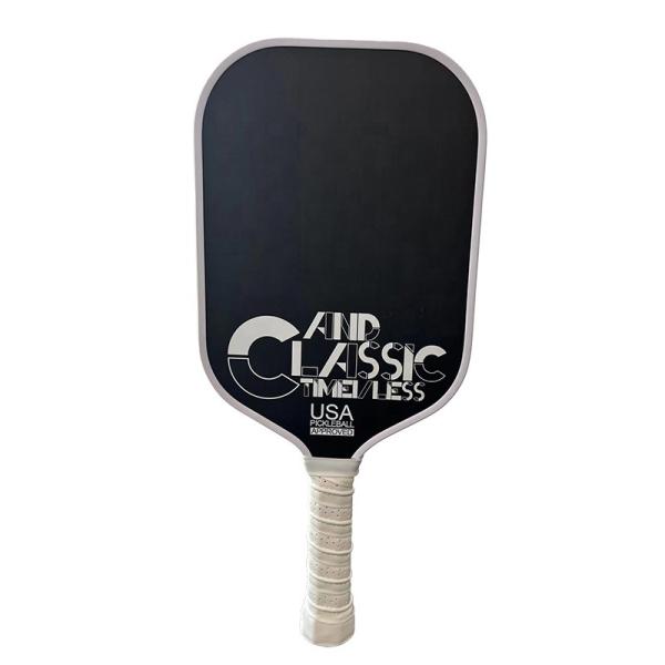 419cm Classic Timeless Graphite T700 3K Carbon Fiber Surface PP Core Black Pickleball Paddle