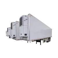 CIMC fourgon réfrigéré coût 3 axe deck réfrigérateur prime cargo Reefer semi-remorque réfrigérée semi-remorque réfrigérée fourgon