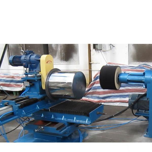 Stainless steel stockpot outside or inside polishing machine for cookware pot and pan