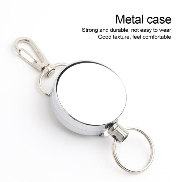 Deyi 60cm Metal Cord Badge Reel