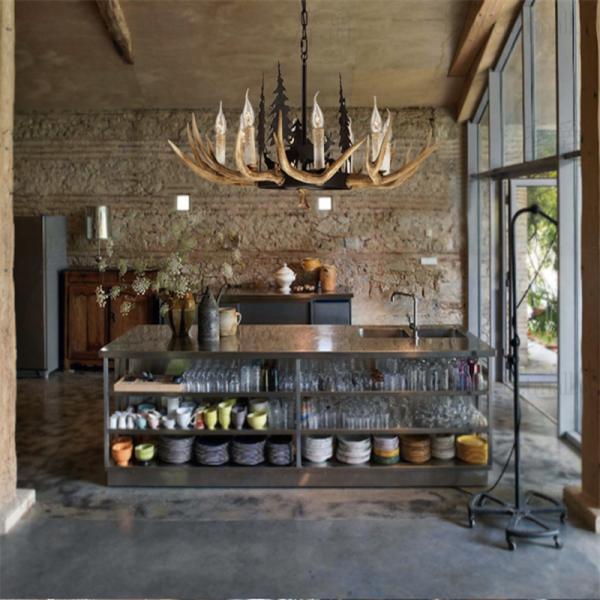 Deer rack chandelier for indoor home Lighting Fixtures (WH-AC-18)