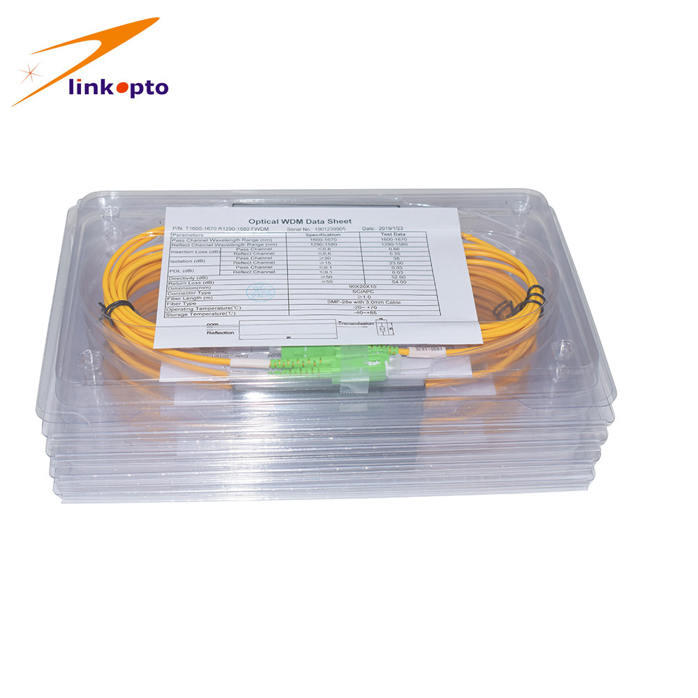 Splitter оптического волокна SC TX1620 FWDM SMF для оптической связи
