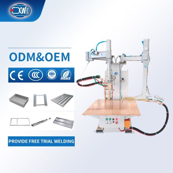 Medium Frequency Sheet Metal China Made Contact 3 Phase Industrial Resistance Standing Table Arm Desktop Spot Welding Machine