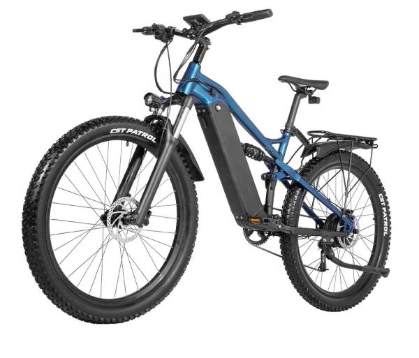 48V 500W Electric Mountain Bike Full Suspension For Commuting And Adventure