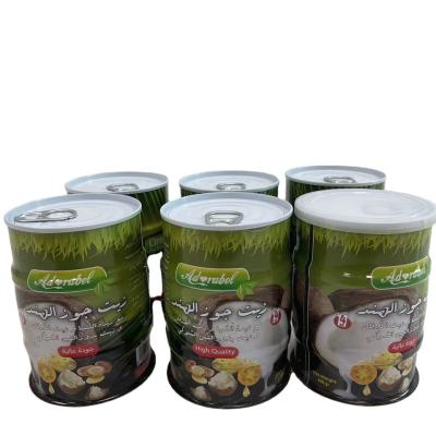 Coffee Storage Cylindrical Tin Can With Valve For Industrial