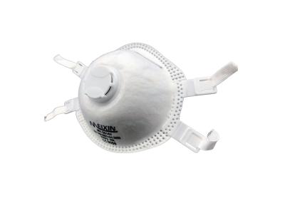 Single Using Disposable Dust Mask Conical Shape With Easy Breathing Valve