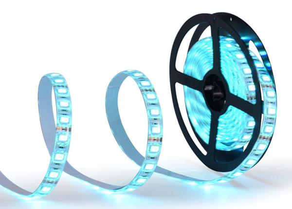 Waterproof IP65 LED RGB Strip Lights 12V High Brightness Decorative 60LEDS / M