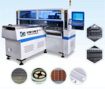 Dual arm magnetic linear LED highspeed pick and place machine