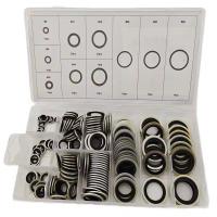 Sello de aceite de unión Dowty Lavadora de variedad métrica 6 8 10 12 22 24 mm O Ring Box Oro Azul