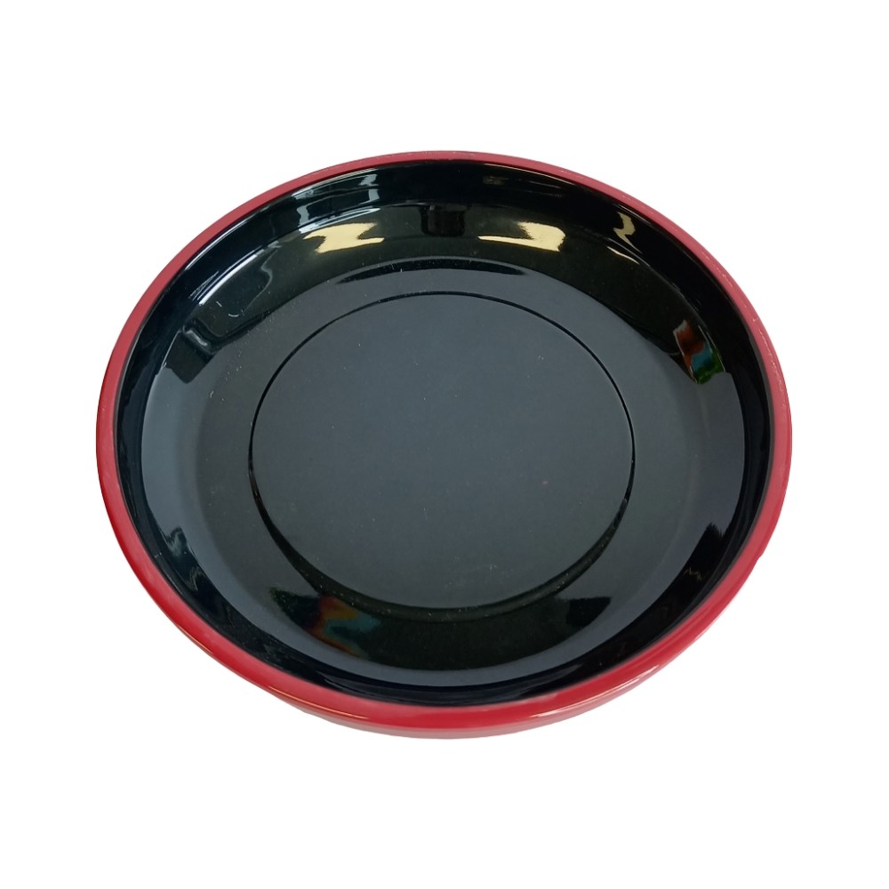 Black 100% Melamine Serving Bowl Smooth Surface Easy To Clean Durable Tableware