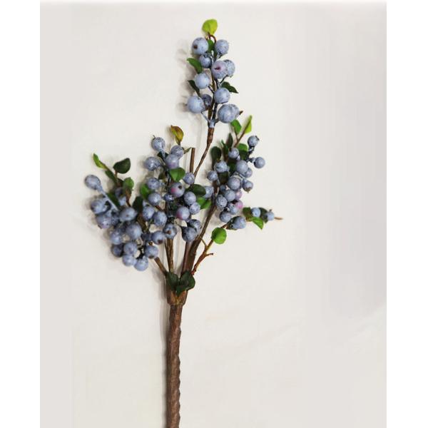 Christmas Berry Stem Artificial Plants Red and Blue Berries for All Festivals Occasion