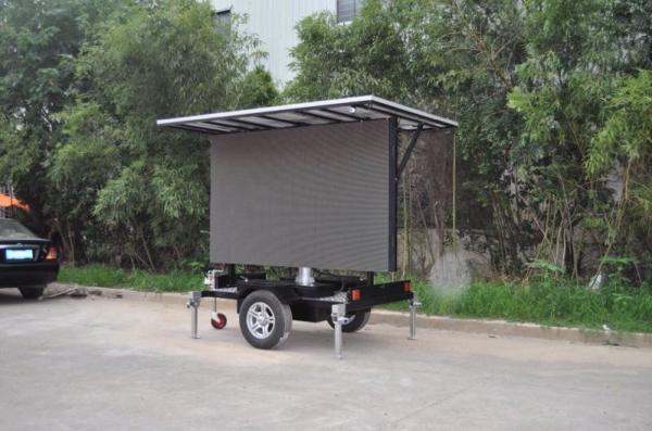 38400Hz Truck Mobile LED Display 1024 Resolution For Advertisement