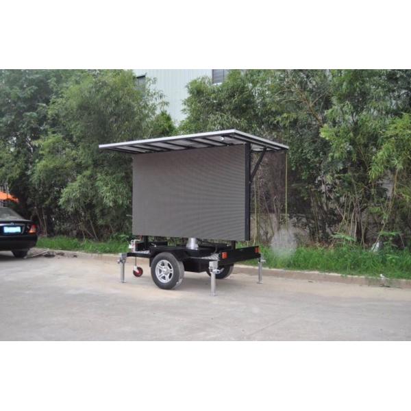 38400Hz Truck Mobile LED Display 1024 Resolution For Advertisement