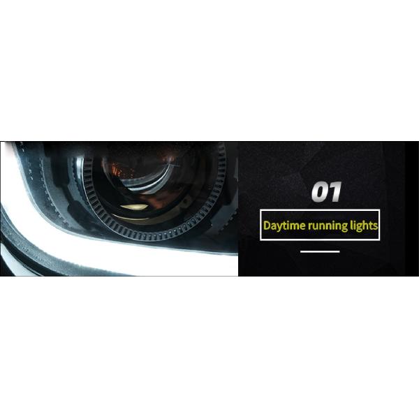 Modified LED Daytime Running Light Xenon Lamp Headlight for Chevrolet Camaro Bumblebee