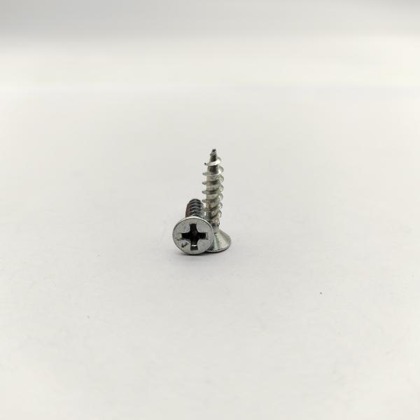 Phillips Flat Head Self-Tapping Screws Zinc Plated Wood, Plastic & Sheet Metal Easy Installation