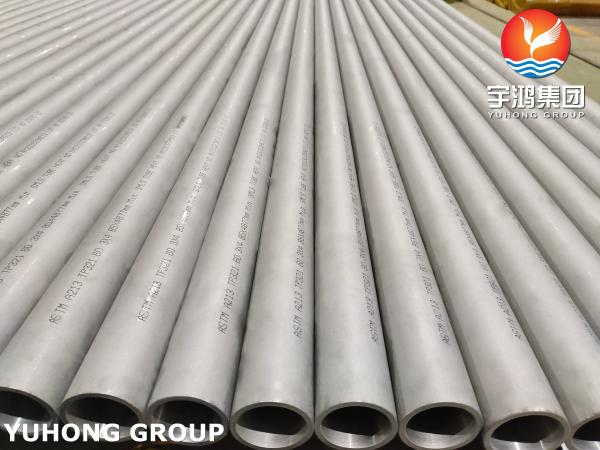 ASTM A213 / ASME SA213 TP321 Stainless Steel Seamless Heat Exchanger Tube