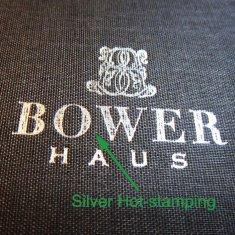 Services d'impression faits sur commande de bloc-notes de carnet de support de tissu de livre à couverture dure d'OEM en ligne