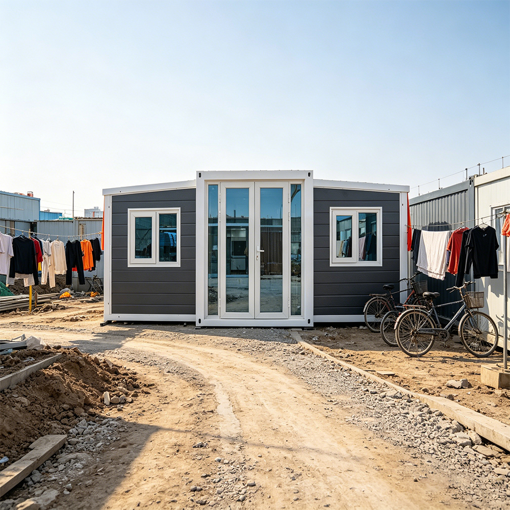 Modular Expandable Container House With Quick Assembly and Steel Frame Structure